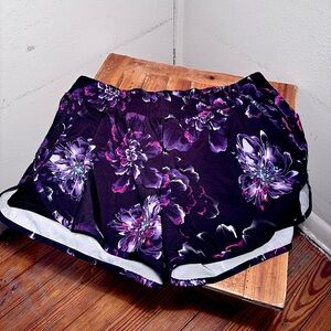 Avia Floral Athletic Running Shorts